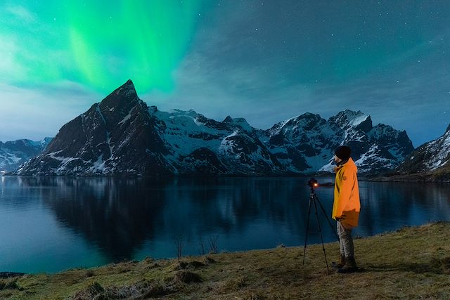 Voyage Lumières d'automne et aurores boréales aux Lofoten