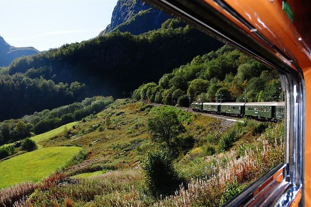Voyage : D'Oslo à Bergen en train et magnifique Sognefjord Voyage D'Oslo à Bergen en train et magnifique Sognefjord