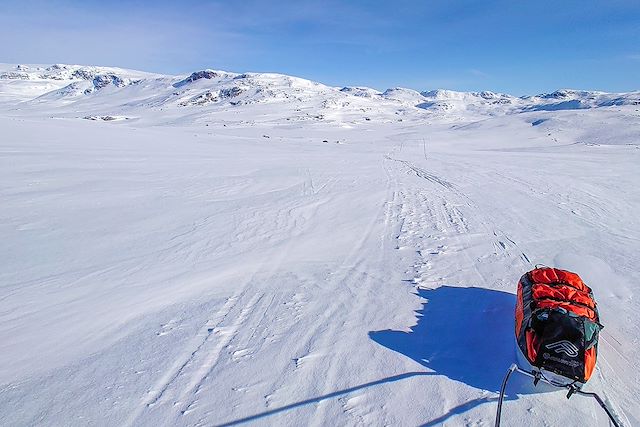 Voyage : Raid en ski pulka sur le plateau du Hardanger Voyage Raid en ski pulka sur le plateau du Hardanger