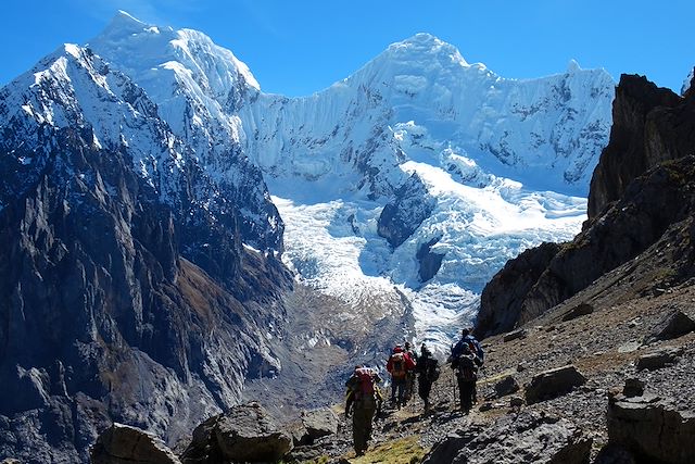 Randonnée avec mulet : Tour de la cordillère Huayhuash Voyage Tour de la cordillère Huayhuash