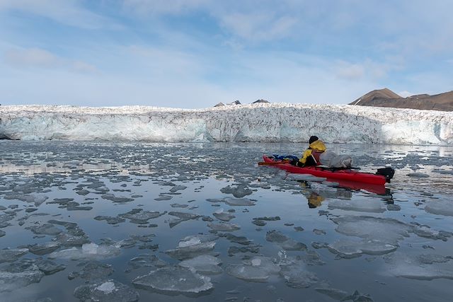 Voyage : Fjords et glaciers en kayak au Spitzberg Voyage Fjords et glaciers en kayak au Spitzberg