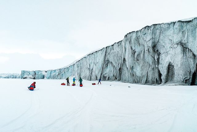 Voyage Sur la banquise avec les ours blanc au Spitzberg