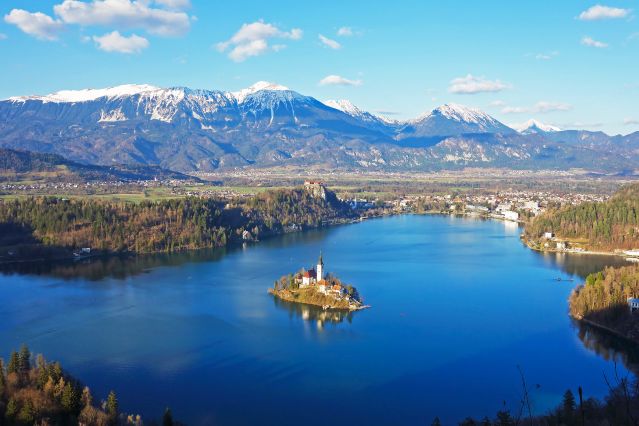 Voyage Le lac de Bled et la Slovénie à vélo et en famille
