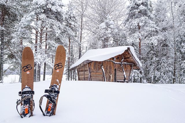 Laponie : Raid en ski Altaï et chien de traineau Voyage Raid en ski Altaï et chien de traineau