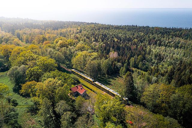 Bord de mer et îles : Lac et Canal de Göta, la Suède à vélo en famille Voyage Lac et Canal de Göta, la Suède à vélo en famille