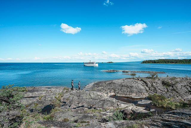 Bord de mer et îles : Lac et Canal de Göta, la Suède à vélo en famille Voyage Lac et Canal de Göta, la Suède à vélo en famille