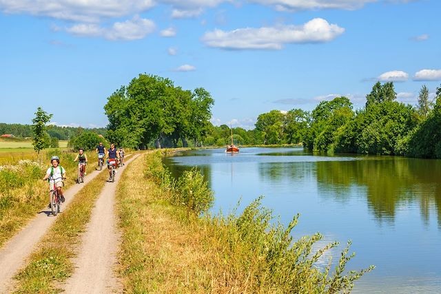 Voyage Lac et Canal de Göta, la Suède à vélo en famille