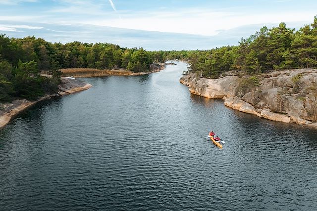 Kayak et canoë : Archipel de Stockholm en Kayak Voyage Archipel de Stockholm en Kayak