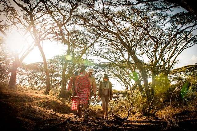 Voyage En marche au cœur du pays Masai
